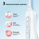Набір електрична зубна щітка Fairywill D7 + іригатор Fairywill F5020E White - зображення 4
