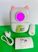 Портативний дитячий міні принтер Mini Printer X2 Cat Bluetooth для смартфона Рожевий - зображення 3