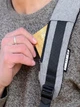 Рюкзак-антивор с USB - Серый цвет с карманом для ноутбука или планшета и отсеком для личных вещей - изображение 8