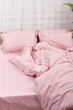 Комплект постельного белья Moon&Star Семейный 143х210х2 см Pink Satin Stripe (MS-820003633) - изображение 5
