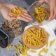 Набор герметичных контейнеров Food storage 7 шт пластиковые Органайзер для хранения сыпучих продуктов и круп - изображение 3