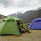 Dwuosobowy namiot kopułowy Naturehike Cloud Peak 2 20D Ciemnozielony NH17K240-Y (6927595712627) - obraz 4