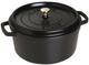 Каструля чавунна кругла Staub з кришкою чорна 6.7 л (40500-281-0) - зображення 1