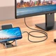 Кабель Hoco HD on-screen cable iP to HDTV UA27 1080p 2 м Metal-Grey - зображення 8