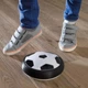 Интерактивный летающий футбольный мяч для дома Детский аэромяч Hoverball с LED подсветкой и музыкой Аэрофутбол Черно-белый - изображение 5