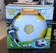 Интерактивный летающий футбольный мяч для дома Детский аэромяч Hoverball с LED Желто-белый - изображение 5