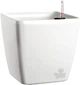 Вазон Plastkon Quadrato Flower Lover 25 x 25 x 24 см с оросительной системой Белый (8595096980906) - изображение 1