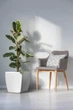 Вазон Plastkon Quadrato Flower Lover 34 x 34 x 32 см с оросительной системой Белый (8595096980920) - изображение 4