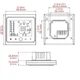 Терморегулятор программируемый IN-THERM PWT 002 Wi-Fi (белый), сенсорный программатор для теплого пола - изображение 2