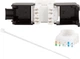 Гнездо Keystone Jack LogiLink Cat 6a UTP 180° White (4052792070859) - изображение 6