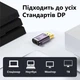 Видеоадаптер переходник Mini DisplayPort(Мама) на DisplayPort(Папа) версии 1.4 | 8K|60Hz, 4K|144Hz,2K|165Hz для MacBook Pro - изображение 3