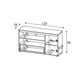 Тумба RTV Avo ML Meble 120x66x34 (AVO_17) 004478 - зображення 6