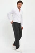 Брюки comfort fit Trend Collection 13452 серо-коричневый (LITE 10/8) 32 - изображение 7