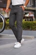 Брюки comfort fit Trend Collection 13452 серо-коричневый (LITE 10/8) 32 - изображение 10