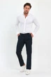 Брюки comfort fit Trend Collection 3838 синий (MS 80/3) 32 - изображение 2