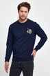 Свитшот с принтом Trend Collection 36070 Темно-синий (LACIVERT) S - изображение 4
