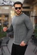 Светри casual Trend Collection 2071 сірий (GRI) L - зображення 10