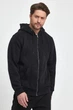 Кофта на замке спортивная флис Trend Collection 6164 черный (SIYAH) 2XL - изображение 6