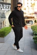 Кофта на замке спортивная флис Trend Collection 6164 черный (SIYAH) 2XL - изображение 14