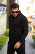 Кофта на замке спортивная флис Trend Collection 6164 черный (SIYAH) 2XL - изображение 15