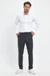 Штани slim fit Trend Collection 006 чорно-сірий (COL. 6) 30 - зображення 9