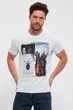 Футболка с принтом Trend Collection 4038 белый + принт (BEYAZ) 2XL - изображение 5
