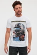 Футболка с принтом Trend Collection 4049 белый + принт (BEYAZ) L - изображение 6