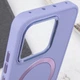 TPU чохол Bonbon Metal Style with MagSafe для Xiaomi 14 Pro Бузковий / Dasheen - зображення 5