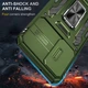 Ударостійкий чохол Camshield Army Ring для Samsung Galaxy S21 Оливковий / Army Green - изображение 4