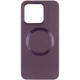 TPU чохол Bonbon Metal Style with MagSafe для Xiaomi 14 Pro Бордовий / Plum - изображение 2