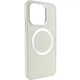 Противоударный TPU Чехол Bonbon Metal Style with MagSafe для Xiaomi 14 Pro Белый / White - изображение 1