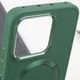 TPU чохол Bonbon Metal Style with MagSafe для Xiaomi 14 Pro Зелений / Army Green - изображение 5