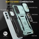 Ударостійкий чохол Camshield Army Ring для Samsung Galaxy A24 4G Зелений / Light Green - изображение 6