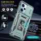 Ударопрочный чехол Camshield Army Ring для Xiaomi Redmi 12 Зеленый / Light Green - 00000068272_2 - изображение 4