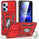 Удароміцний чохол Camshield Army Ring для Xiaomi Redmi 12 Червоний / Red - 00000068272_3 - зображення 1