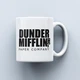 Чашка с надписью Dunder Mifflin / World's Best Boss из сериала Офис 330 мл - изображение 1