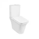 Унитаз-компакт Qtap Kalao безободковый с сиденьем Soft-close QT08221213AW - изображение 1