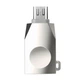 OTG-адаптер Hoco UA10 USB to MicroUSB - Silver - изображение 2