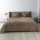 Покрывало ТЕП Velour Ромб круглый Капучино Полуторное 150х210 см Двустороннее Полиэстер (2000008658171/4-00515_22383) - изображение 4