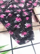 Мереживні трусики-стрінги B Intimates чорні з квітковим принтом M - зображення 4