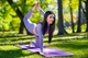 Килимок для йоги та фітнесу Power System PS-4014 PVC Fitness-Yoga Mat Purple (173x61x0.6) - изображение 7