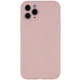 Чехол Silicone Case Full Camera Protective (AA) NO LOGO для Apple iPhone 12 Pro Max (6.7") Розовый / Pink Sand Без бренда - изображение 1