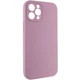 Чехол Silicone Case Full Camera Protective (AA) NO LOGO для Apple iPhone 12 Pro Max (6.7") Лиловый / Lilac Pride Без бренда - изображение 2