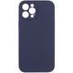 Чохол Silicone Case Full Camera Protective (AA) для iPhone 12 Pro Max (6.7") Темно-синій / Midnight blue Без бренду - зображення 1