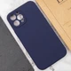 Чохол Silicone Case Full Camera Protective (AA) для iPhone 12 Pro Max (6.7") Темно-синій / Midnight blue Без бренду - зображення 5