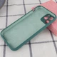 Чехол Silicone Case Full Camera Protective (AA) NO LOGO для Apple iPhone 12 Pro Max (6.7") Зеленый / Pine green Без бренда - изображение 2