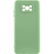 Чохол Silicone Cover Lakshmi Full Camera (AAA) для Xiaomi Poco X3 NFC / Poco X3 Pro М'ятний / Mint - зображення 1