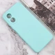 Силіконовий чохол Candy Full Camera для Oppo A78 4G Бірюзовий / Turquoise - изображение 2
