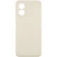 Силиконовый чехол Candy Full Camera для Oppo A78 4G Бежевый / Antigue White - 00000065850_1 - изображение 1
