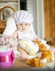 Фартук детский + Колпак Latte Baby 1-3 лет Vsetex Белый - изображение 5